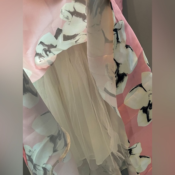 Gracia - pink floral dress - Picture 2 of 2